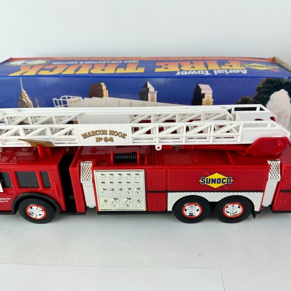 Sunoco Areal Tower 13" Fire Truck Lights & Sound 1995 Model - Picture 5 of 8